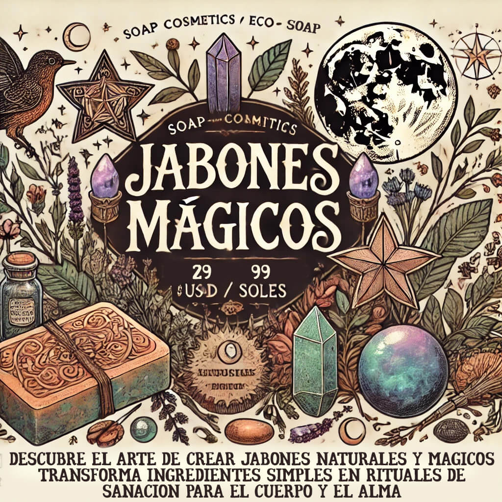 CURSO DE JABONES NATURALES Y MÁGICOS DESDE CERO