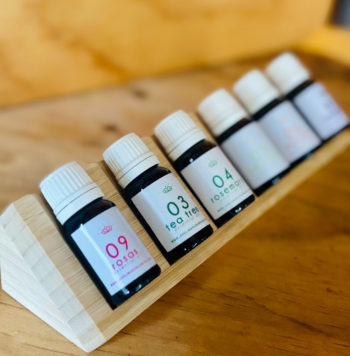 Pack aromaterapia con 4 aceites esenciales